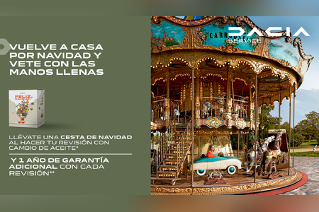 Con tu mantenimiento de regalo una cesta de navidad